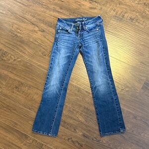 American Eagle Outfitters Blue Boot Cut Jeans